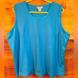 Allison Daley Ribbed Sleeveless Blouse